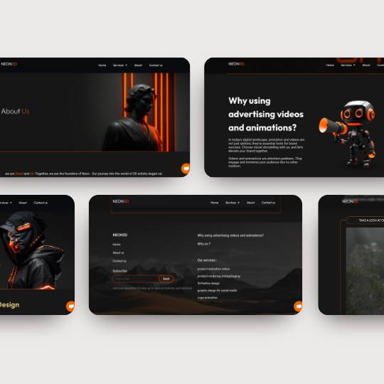 Modern Neutral Web Design Digital Product Promotion Instagram Post